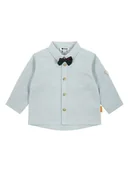 Kaftaniki dla niemowląt - Steiff Koszula w kolorze błękitnym - miniaturka - grafika 1