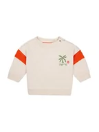 Bluzy i sweterki niemowlęce - Noppies Bluza "Ocelot" w kolorze kremowym - miniaturka - grafika 1