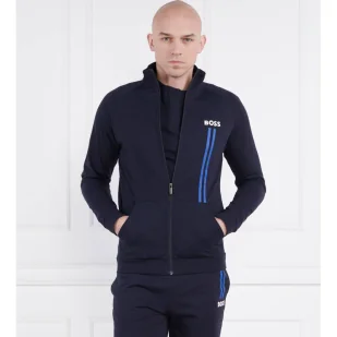 BOSS Bluza Authentic Jacket Z | Regular Fit - Bluzy męskie - miniaturka - grafika 1