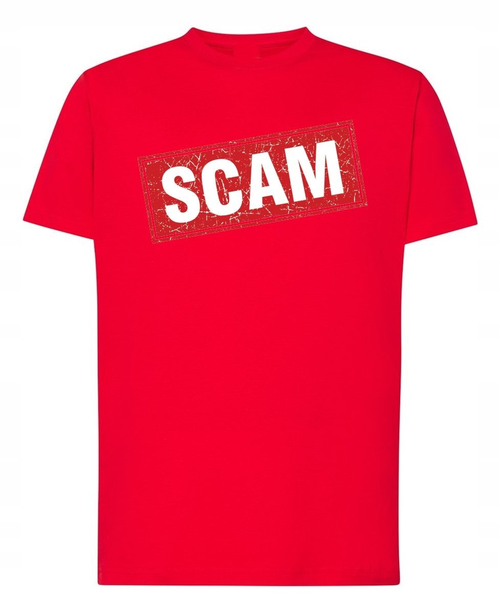 Koszulka T-Shirt Napis SCAM r.L