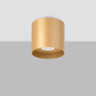 Mika lampa sufitowa 1xGU10 złota SL.1283 - Lampy sufitowe - miniaturka - grafika 1