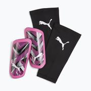 Piłka nożna - Ochraniacze na golenie PUMA Ultra Flex Sleeve poison pink/puma white/puma black - miniaturka - grafika 1