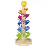 Zabawki interaktywne dla dzieci - Goki Kulodrom pagoda - zabawka drewniana - 53832 - miniaturka - grafika 1
