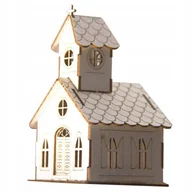 Scrapbooking - Tekturka beermata mini kościół 3D 8,3cm - miniaturka - grafika 1