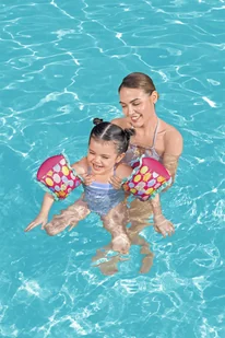 Rękawki Do Pływania Różowe S/M Bestway 32182 - Akcesoria do basenów - miniaturka - grafika 5