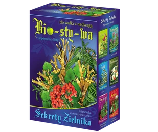 SEKRETY ZIELNIKA Bio-sty-wa. Do walki z nadwagą. Mieszanka ziołowo- owocowa - Zioła - miniaturka - grafika 1
