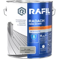 Farby zewnętrzne - Radach srebrny aluminiowy RAL 9006 półmat 10L - miniaturka - grafika 1