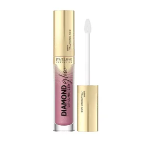 Eveline COSMETICS Diamond Glow Lip Luminizer Błyszczyk z kwasem hialuronowym, nr 05, 4.5 ml - Błyszczyki do ust - miniaturka - grafika 1