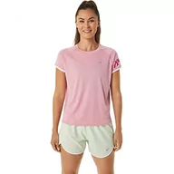 Koszulki i topy damskie - ASICS Icon SS Top Koszulka damska, Punch owocowy, S - miniaturka - grafika 1