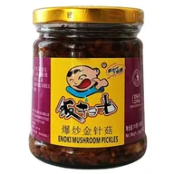 Pasztet i przetwory mięsne - Marynowane grzybki Enoki 280g - miniaturka - grafika 1