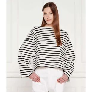 POLO RALPH LAUREN Bluzka MARINER Oversize fit - Bluzki damskie - miniaturka - grafika 1