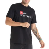 Koszulki męskie - Koszulka The North Face GPS Lodz 0A8B3DJK31 - czarna - miniaturka - grafika 1