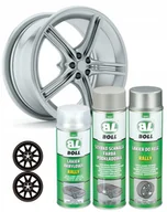 Chemia warsztatowa - Zestaw Do Regeneracji Renowacji Malowania Odnowy Felg 2x16" Srebrny Boll - miniaturka - grafika 1