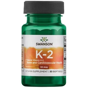 Witamina K2 naturalna 50 mcg (30 kaps.) - Suplementy diety - miniaturka - grafika 1