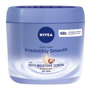 Balsamy i kremy do ciała - Nivea Irresistibly Smooth Body Cream wygładzający krem do ciała 400ml - miniaturka - grafika 1