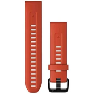 Garmin Pasek QuickFit 20 do Fenix 7S Czerwony 213858 - Akcesoria do smartwatchy - miniaturka - grafika 1