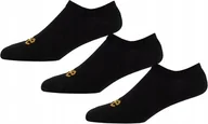 Skarpetki męskie - Lee Skarpety stopki 3-pak 39-42 czarne - miniaturka - grafika 1