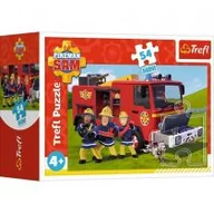 Puzzle - Puzzle 54 el. Mini Strażak Sam w gotowości 2 Trefl - miniaturka - grafika 1