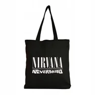 Torby i wózki na zakupy - Eko Torba Bawełniana na ramię Zakupy Shopper Torebka Nirvana Nevermind 3 - miniaturka - grafika 1