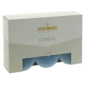 Świece - Rustykalna świeca w kolorze Ocean 5x5cm 6 szt. - miniaturka - grafika 1