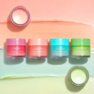 Laneige Sleeping Care Lip Sleeping Mask Berry - maska do ust - Balsamy do ust - miniaturka - grafika 5