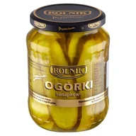 Warzywa w marynacie - Rolnik OGÓRKI KANAPKOWE PREMIUM 720ML - miniaturka - grafika 1