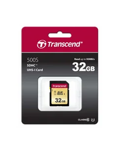 Transcend karta pamięci SDHC 32GB Class 10 95MB/s - Karty pamięci - miniaturka - grafika 1