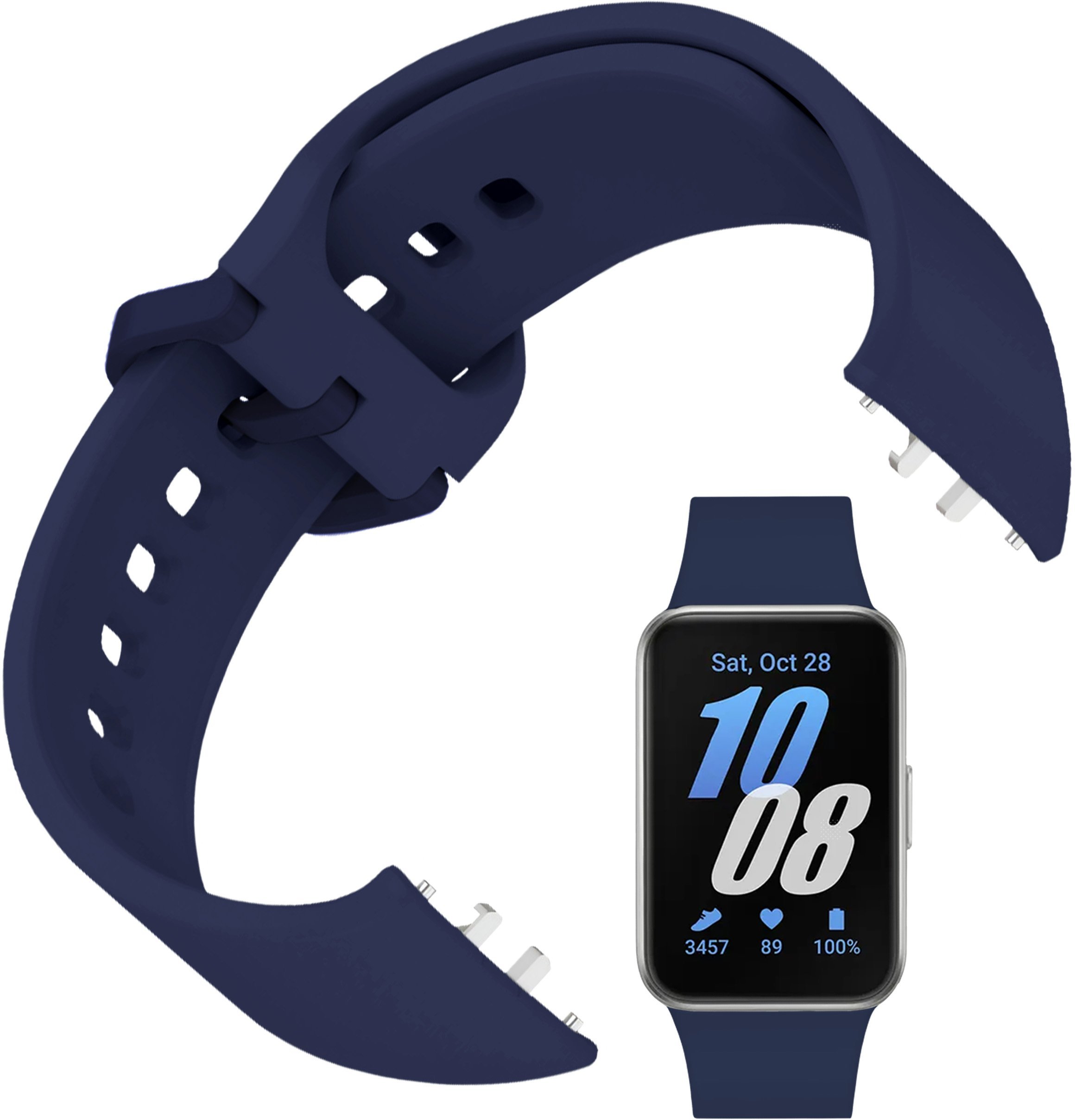 ChronSmarta Pasek ChronSmarta do smartband'a Samsung Galaxy Fit 3 Granatowy