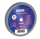Materiały ścierne - Dedra Tarcza szlifierska 125x16x12,7mm gradiacja 60 F10010 - miniaturka - grafika 1