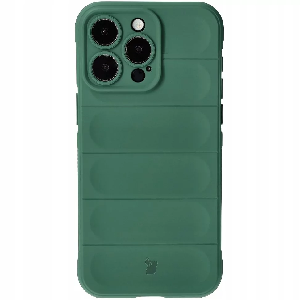 Etui Bizon Case Tur do iPhone 15 Pro Max, ciemnozielone