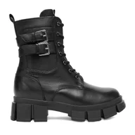 Buty dla dziewczynek - Trzewiki Badura EO-CI12-9092-07 Czarny - miniaturka - grafika 1