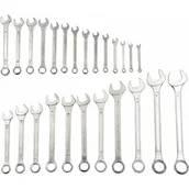 Klucze i nasadki - Vorel Klucze płasko - oczkowy 6-32mm, kpl.25szt. etui 51650 - miniaturka - grafika 1