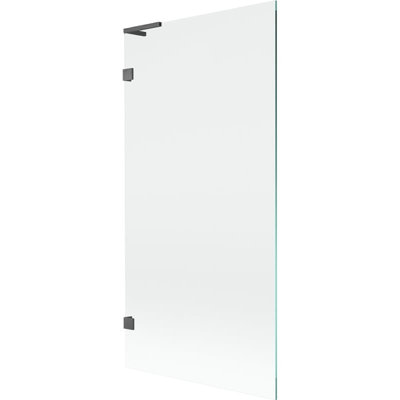 Mexen Lunar L parawan nawannowy 1-skrzydłowy 90 x 150 cm, transparent, gun gray szczotkowany - 897L-090-000-66-00