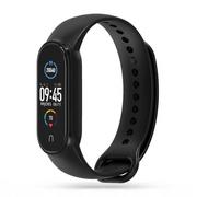 Akcesoria do zegarków - Tech-Protect Opaska Iconband do Xiaomi Mi Band 5/6/6 NFC/7 black - darmowy odbiór w 22 miastach i bezpłatny zwrot Paczkomatem aż do 15 dni - miniaturka - grafika 1