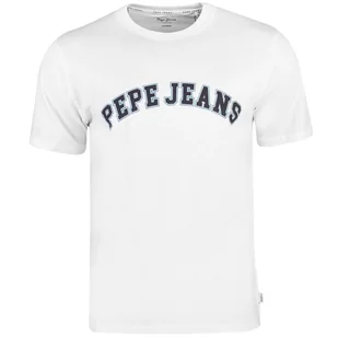 PEPE JEANS KOSZULKA MĘSKA T-SHIRT CLEMENT FACTORY WHITE BIAŁA r.XL - Koszulki męskie - miniaturka - grafika 1