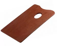 Paleta do farb drewniana  RECTANG. 16x25 90652516 - Farby i media malarskie - miniaturka - grafika 1