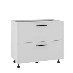 Asti Szafka Dolna Ds-90-2W _Blum Biały Mat - Meble kuchenne - miniaturka - grafika 1