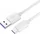 Kabel USB PremiumCord USB-A - USB-A 1 m Biały (ku31cp1w)