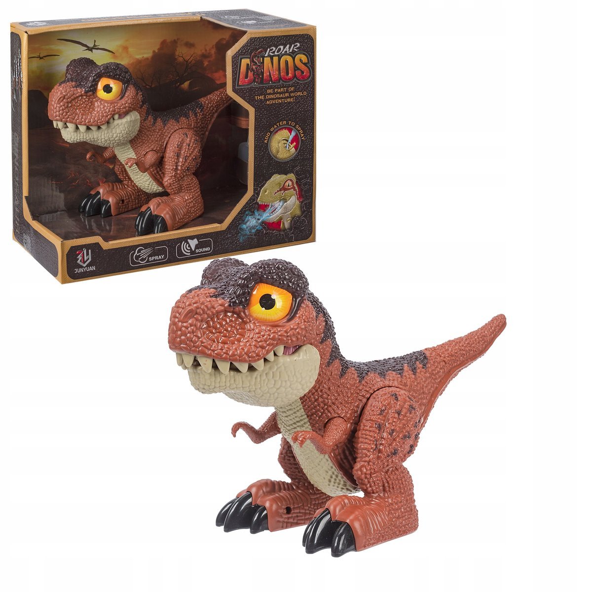 Figurka Dinozaura Welociraptor Prehistoria Zieje Parą Wodną Z Efektami Dźw