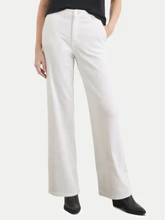 Marc O'Polo Jeansy 502 9085 12223 Biały Wide Leg - Spodnie damskie - miniaturka - grafika 1