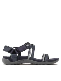 Merrell Sandały Terran 3 Cush Lattice J002718 Granatowy - Sandały damskie - miniaturka - grafika 1