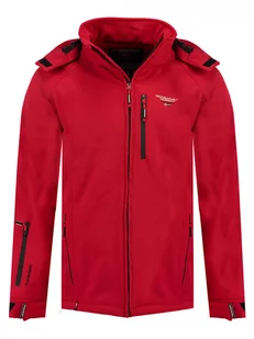 Geographical Norway Kurtka softshellowa "Taboo" w kolorze czerwonym - Odzież trekkingowa męska - miniaturka - grafika 1