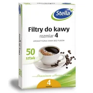 Akcesoria i części do ekspresów do kawy - Stella Filtr papierowy do ekspr4 op(50) STELLA fp 0010068. - miniaturka - grafika 1