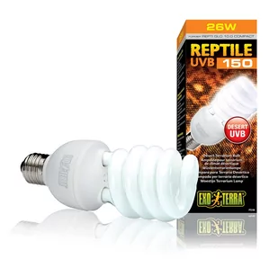 Exo Terra Żarówka Reptile UVB 150 (Repti Glo 10.0) moc 25 W - Akcesoria do terrarium - miniaturka - grafika 1