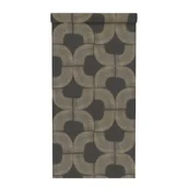 Tapety - Tapeta Grace czarno-brązowa winylowa na flizelinie Inspire - miniaturka - grafika 1