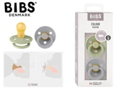 Smoczki uspokajające - BIBS COLOUR 2-PACK CLOUD & SAGE L Smoczek Uspokajający kauczuk Hevea - miniaturka - grafika 1
