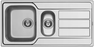 Pyramis ATHENA EXTRA (100x50) 1 1/2B 1D stal gładka 107163601 - Zlewozmywaki - miniaturka - grafika 1