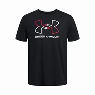 Koszulki sportowe męskie - Męska koszulka Under Armour GL FOUNDATION UPDATE SS Rozmiar: XL / Kolor: zielony - miniaturka - grafika 1