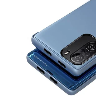 Clear View Case futerał etui z klapką Xiaomi Redmi K40 Pro+ / K40 Pro / K40 / Poco F3 niebieski - Etui i futerały do telefonów - miniaturka - grafika 8