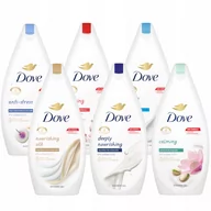 Kosmetyki do kąpieli - Dove MIX Żel pod prysznic Zestaw 450ml 6x - miniaturka - grafika 1